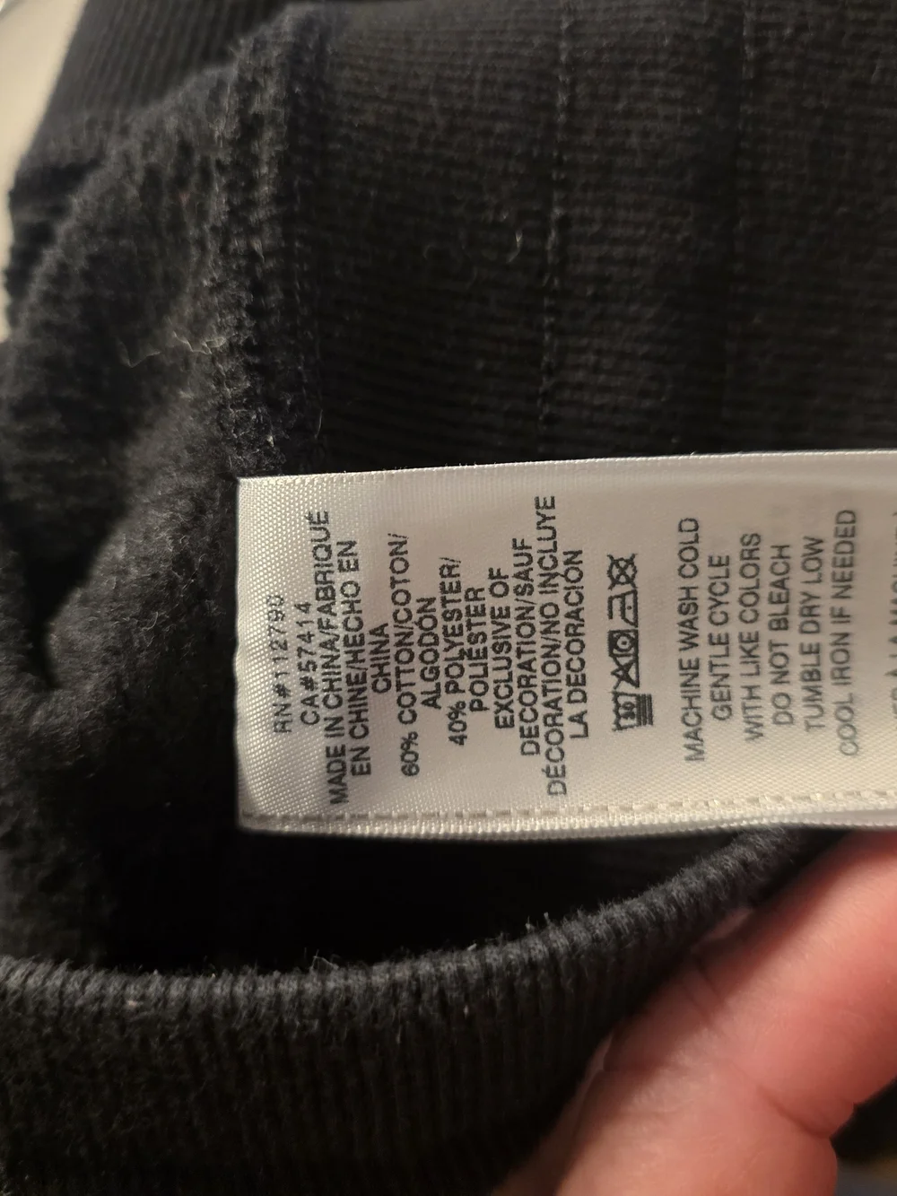 O True Religion Men's Black Sweatpants with Red Accent Large
